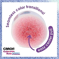 Caron® Fil Halo Colorama™, #5 Volumineux, 8 oz/227 g, 481 Yards Fil doux et luxueusement texturé
