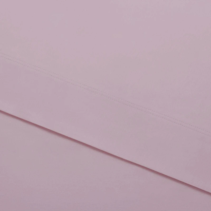 Ensemble de draps 100 % coton à contexture de 400 fils hometrends, satin de coton Taille : 1 place