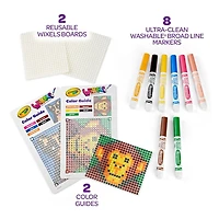 Trousse Crayola Wixels, Animaux D’art pixélisées
