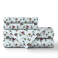 Johnson Home 144 Thread Count Cotton Printed Sheet Sets