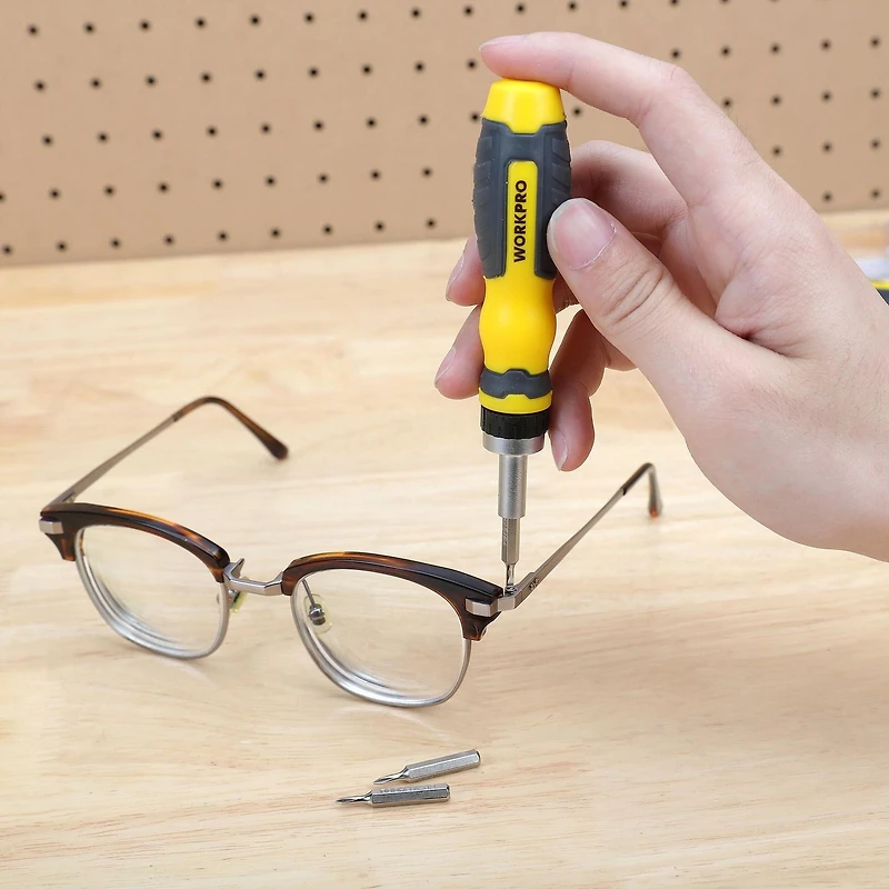 WorkPro Flex Bit Driver - 57 Piece, Cr-V steel for durability