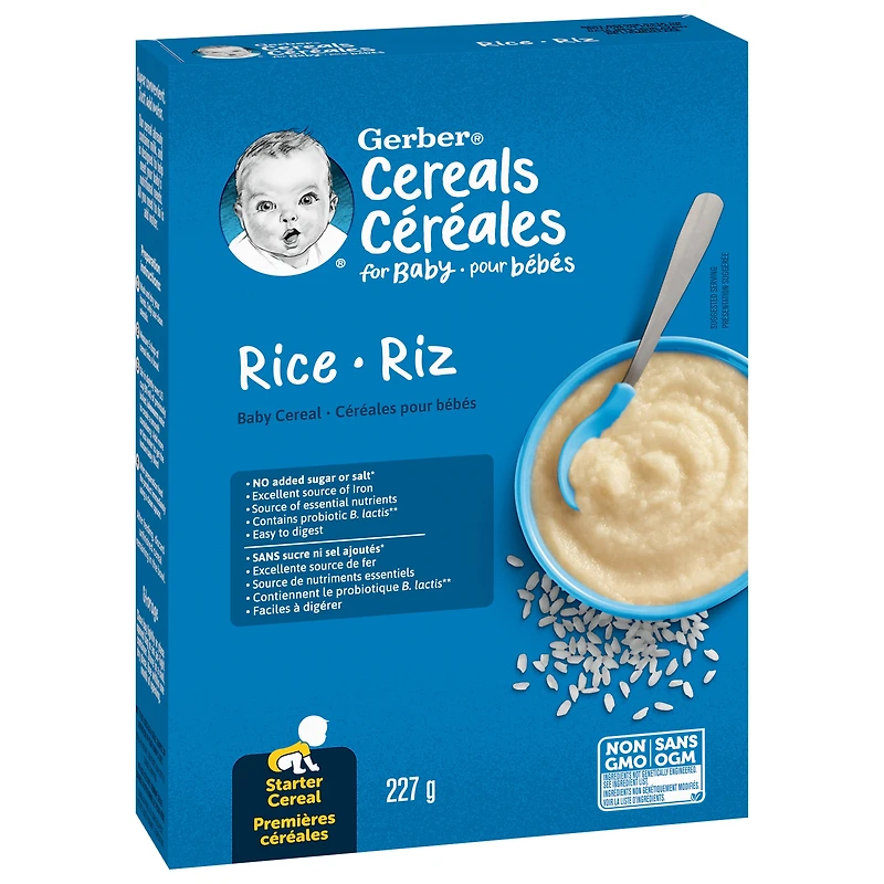 GERBER Céréales Pour Bébés Étape 1 De Riz