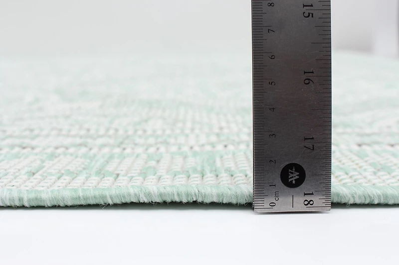 ECARPET Tapis d'Extérieur pour Patio, Terrasse, Jardin, Camping, Imperméable, Collection Veranda Traditional