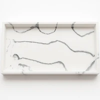 Anko Marble Look Rectangular Tray