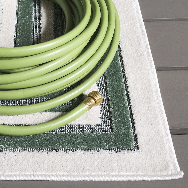 SAFAVIEH Cabana Rado Tapis Intérieur/Extérieur Bordé