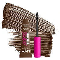 NYX Professional Makeup, Thick it stick it, Mascara sourcils, Épaissisant, Formule Vegan - Taupe Dure jusqu’à 16 heures