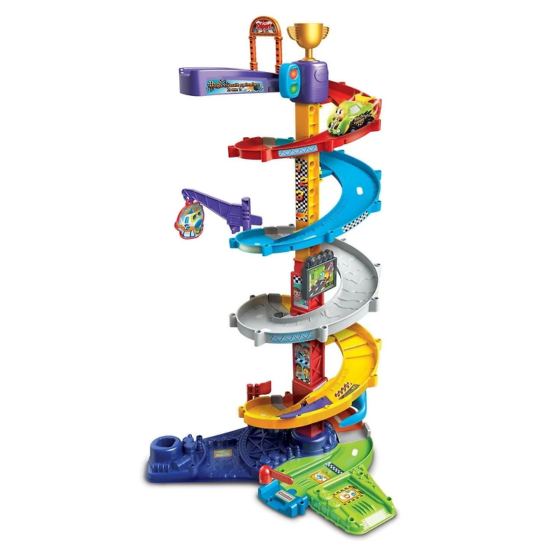 VTech Tut Tut Bolides Méga circuit spirales 2 en 1 - Version française