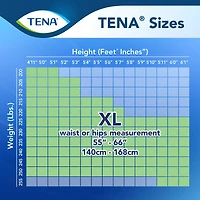 TENA Incontinence Underwear for Women, Postpartum and Bladder Control, Overnight Protection, Extra Large, 10 Count