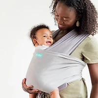 MOBY - Easy Wrap Baby Carrier Wrap - Designed To Combine The Best Features Of A Baby Wrap and Baby Carrier In One - The Perfect Child Carrier - Great For Babywearing, Nursing, And Keeping Baby Close