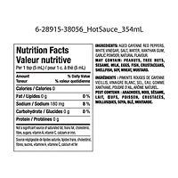 Great Value Original Cayenne Hot Sauce, 354 mL