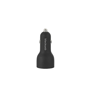 Blackweb USB-C 20W Power Delivery Dual-Port Car Charging Kit (BWA22WI351C-Black)