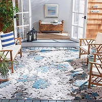 SAFAVIEH Cabana Janella Floral Indoor/Outdoor Area Rug
