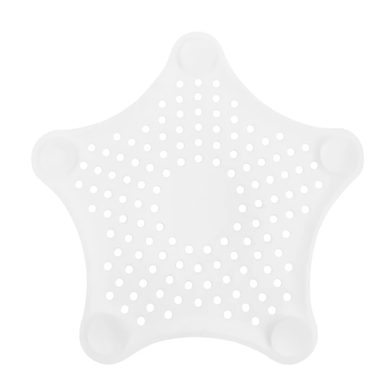 Era Silicone Hair Catcher White 6.18x6.18in, Hair catcher white