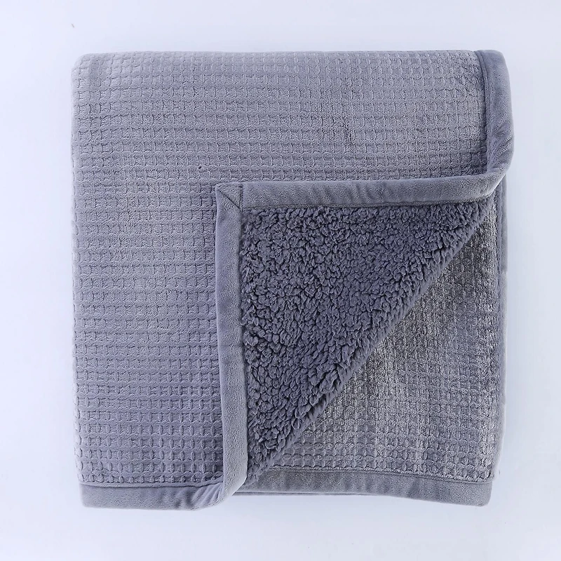 Oversized Plush Throw, Size 50 in. x 70 in.