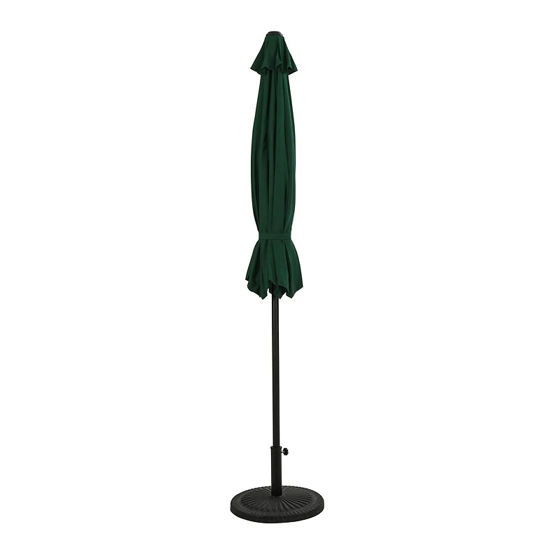 Parasol de marché octogonal Mirage II 9-ft à autoinclinaison - Canopée Breez-Tex
