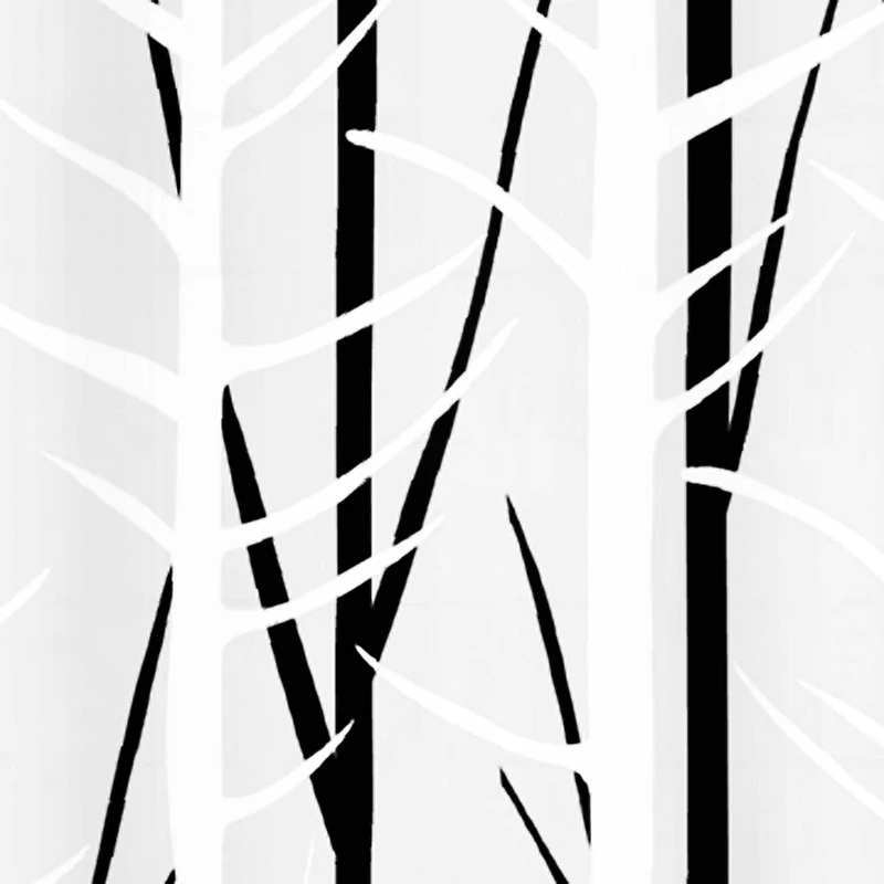 Mainstays Woodland PEVA Shower Curtain, Shower curtain