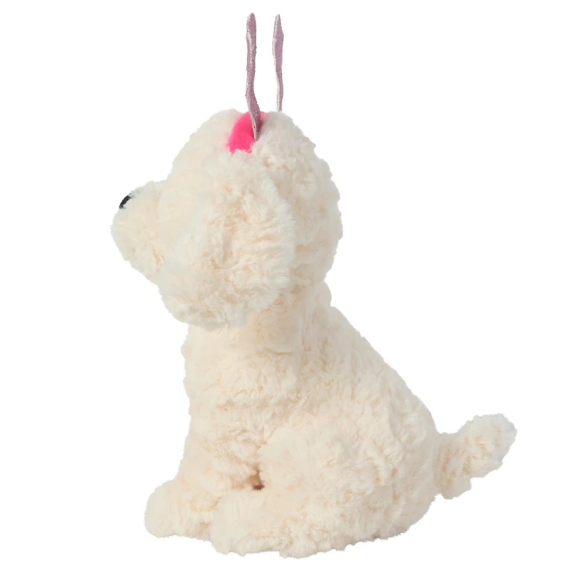 Way To Celebrate Valentine's Day 10.5" Dog With Headband Medium Plush Animal