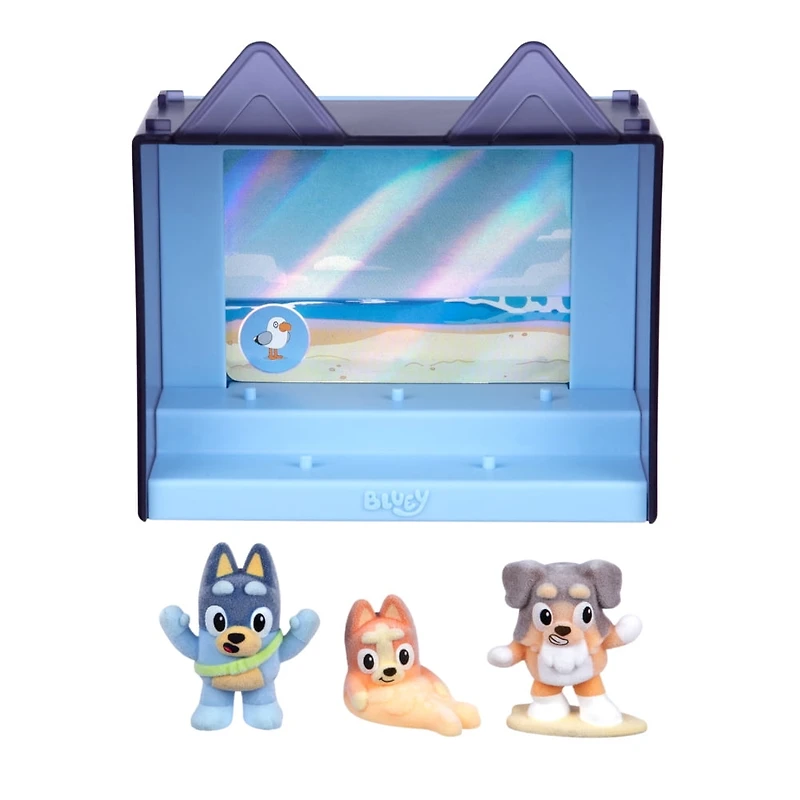 Coffret d'épisodes Bluey Fuzzies : La plage
