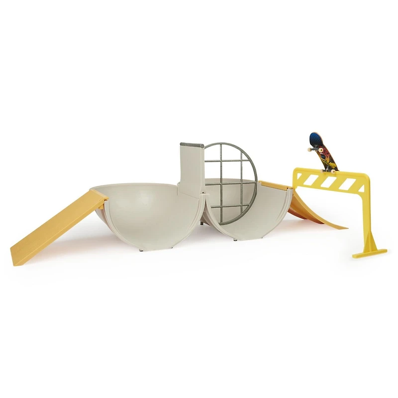 Tech Deck, Transforming Pipelines, Coffret de skatepark modulaire et fingerboard exclusif