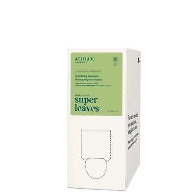 ATTITUDE super leaves, Nourishing Shampoo, Refill, Grape Seed Oil & Olive Leaves