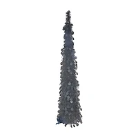 Sapin De Noël Pop-Up Noir Avec Support