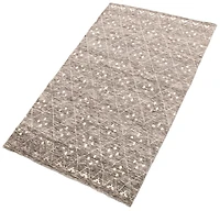 ECARPETGALLERY Tapis Noué à la Main pour Salon, Salle à Manger et Chambre à Coucher Marocain Collection Tangier 4'10" x 8'2" en Gris