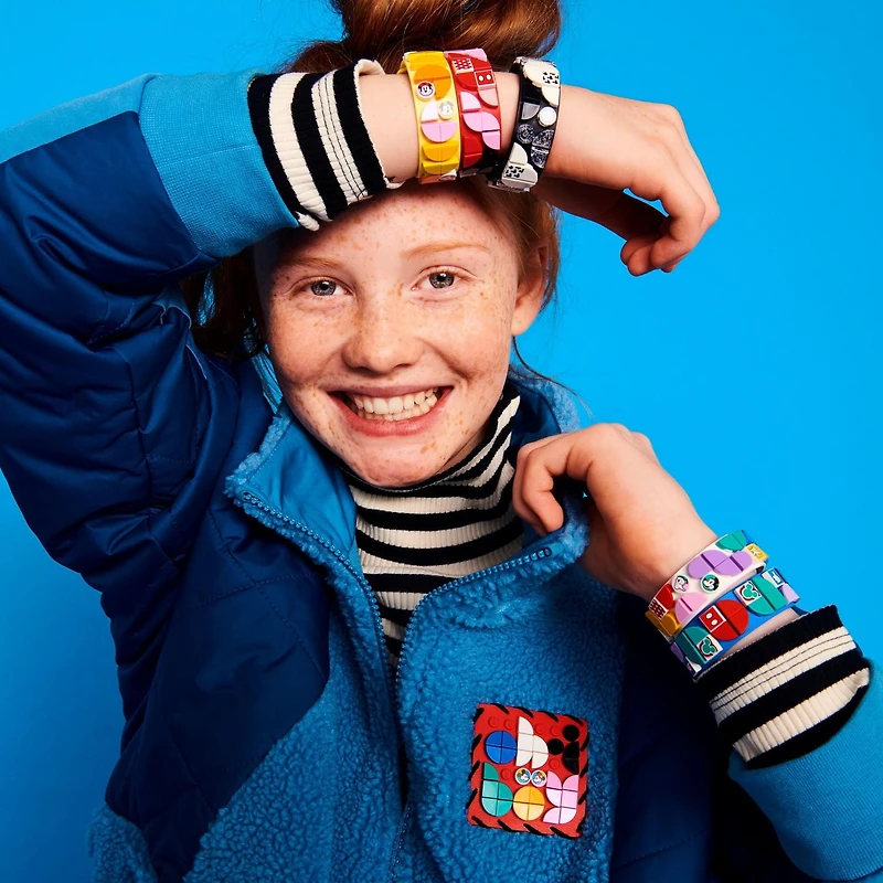 LEGO DOTS Mégaensemble de bracelets Mickey et ses amis 41947 Ensemble de construction (349 pièces)