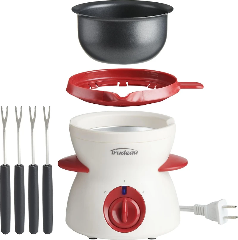 Trudeau Maison ELECTRIC CHOCOLATE FONDU SET - 7 PIECES