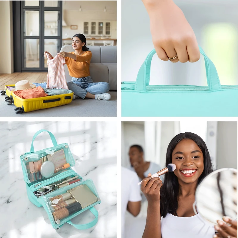 EQB - Trousse à cosmétiques - 3 compartiments EQB Cosmetic Bag