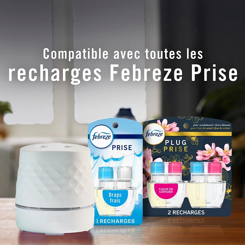 Febreze Plug In Air Freshener, Odor-Fighting Scented Oil Refill, Cranberry Crumble Scent, 4 Refills