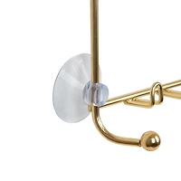 Era Fairmont Jumbo Shower Caddy, Warm Gold 16.14x20.46in, 3 tier caddy