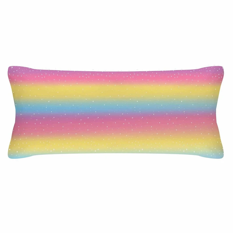 Mainstays Kids Rainbow Stars Body Pillow