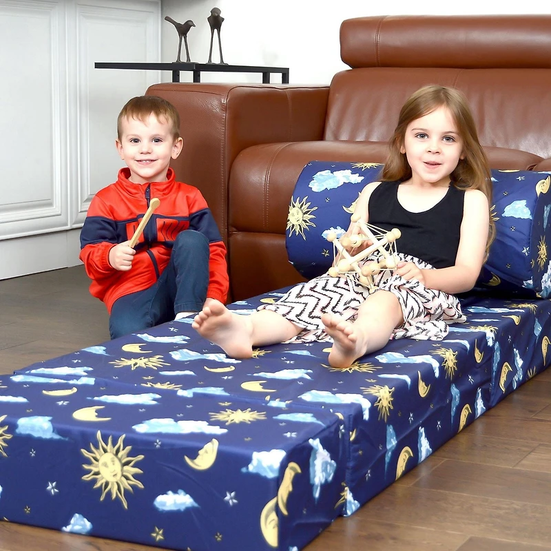 Chaise rabattable ComfyKids® 2-en-1 robuste et légère