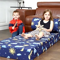 Chaise rabattable ComfyKids® 2-en-1 robuste et légère