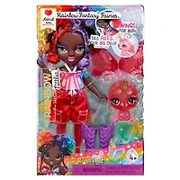 Rainbow High Littles Rainbow Fantasy Fairies + Pet – Astrid, Rainbow 5.5" Posable Small Doll & Fantasy Butterfly Pet