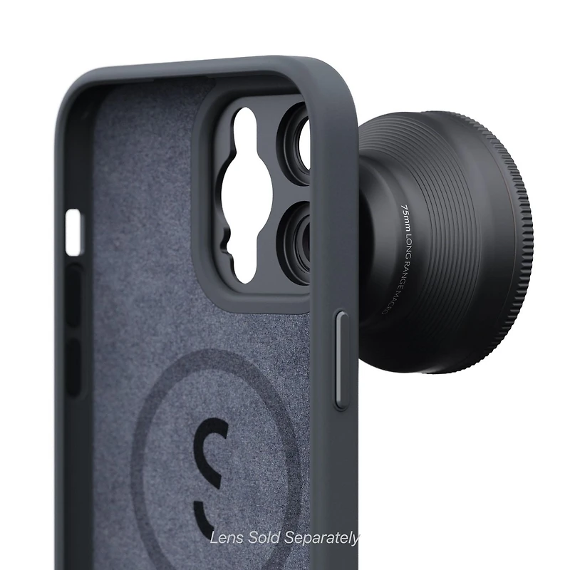 Étui pour appareil photo ShiftCam avec monture d'objectif pour iPhone 14 Pro Max - Charbon