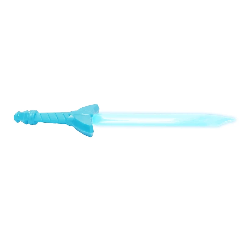 Étiquette fournisseur, Baguette lumineuse pour fête d'Halloween, 1 pièce, épée bleue, 26 cm