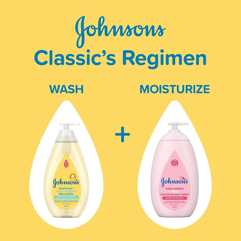 Johnson's Baby, Nourishing, Baby Moisture Wash