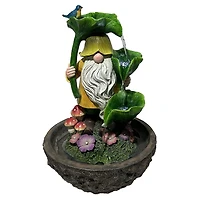 Angelo Décor fontaine gnome saupoudrée d'été
