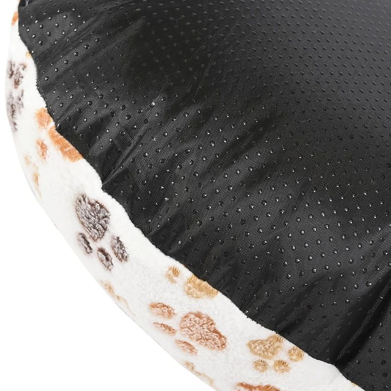 Round Dog Bed, Pet Bed, 22" (Anti-Slip Bottom)
