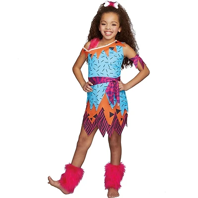 Girls Stone Age Sweetie Small Halloween Costume