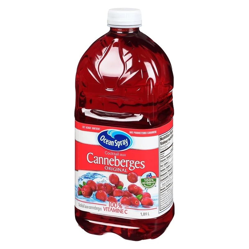 Cocktail aux canneberges Ocean Spray 1,89 l