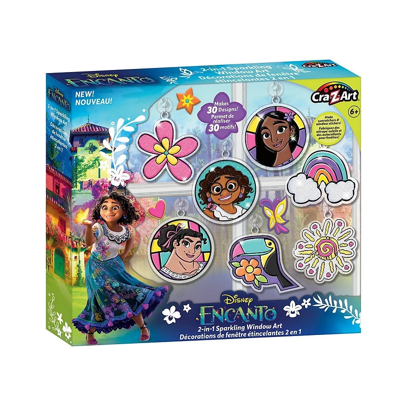 Encanto 2 in 1 Sparkling Window Art