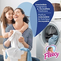 Fleecy Concentrated Fabric Softener, Fresh Air Scent, 1.36 L