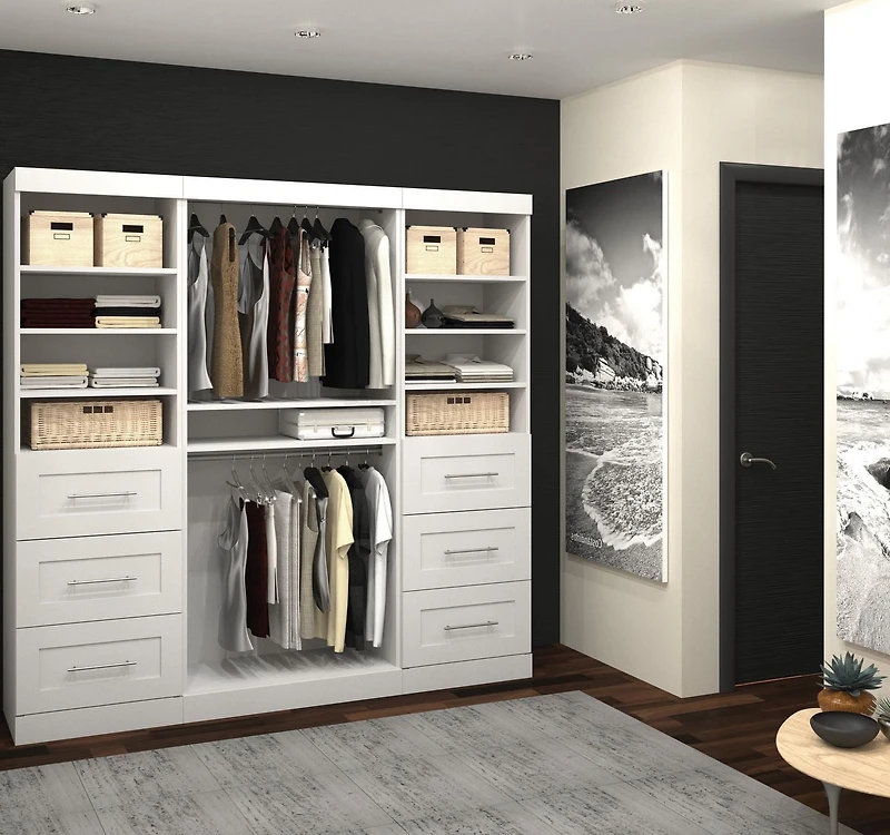 Bestar Pur 86“ Closet organizer