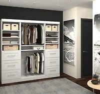 Bestar Pur 86“ Closet organizer