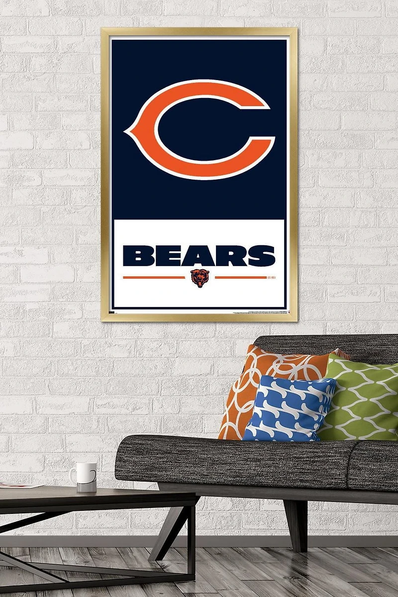 NFL Chicago Bears - Logo 21 Wall Poster