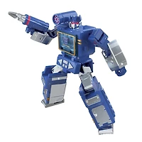 Transformers Generations War for Cybertron: Kingdom, figurine WFC-K21 Soundwave classe Origine, pour enfants, à partir de 8 ans, 8,5 cm