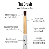 Plaid 10 Piece Detail Brush Set, 10 piece detail paint brush set