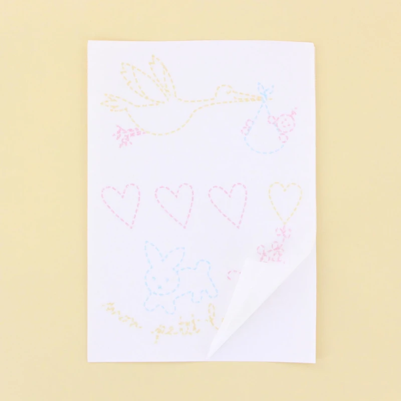 DMC Baby Embroidery Magic Paper – Stick & Stitch Sheet (A4)